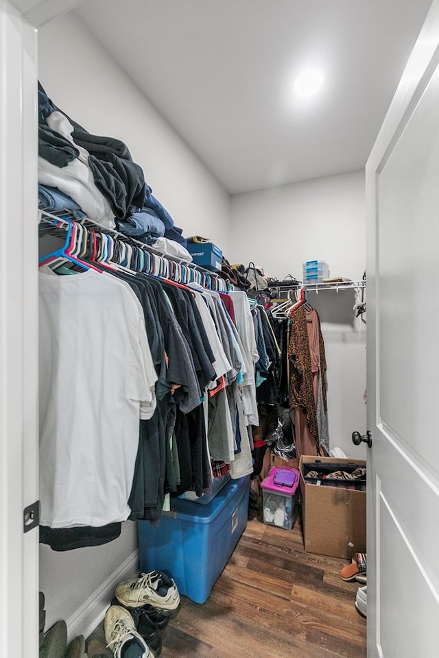 1908 Baxter Rd, Ashford, AL 36312 - spacious closet with wood finished floors