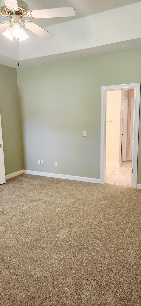 301 Roslyn Glen Way, Dothan, AL 36305 - unfurnished room with light colored carpet and a ceiling fan