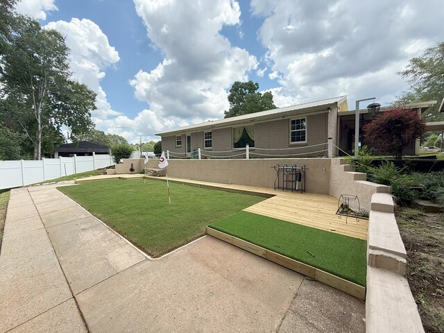 26 Goff St, Daleville, AL 36322 - rear view of property