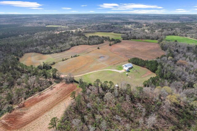 333 County Road 271, Clopton, AL 36317 - birds eye view of property featuring a rural view
