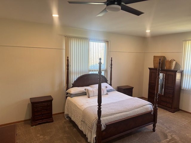 2105 Stonebridge Rd, Dothan, AL 36301 - carpeted bedroom featuring ceiling fan and baseboards
