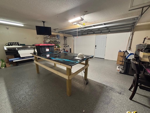 112 Vixen Ct, Dothan, AL 36305 - garage featuring a workshop area