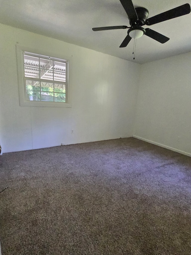 100 Pridmore St, Daleville, AL 36322 - spare room featuring carpet and ceiling fan
