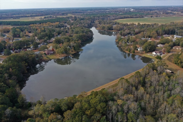 3374 Lake Oak Ridge Dr, Enterprise, AL 36330 - aerial overview of property's location featuring a nearby body of water and a forest