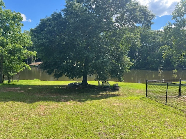 3374 Lake Oak Ridge Dr, Enterprise, AL 36330 - view of yard featuring a water view