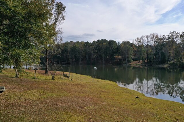 3374 Lake Oak Ridge Dr, Enterprise, AL 36330 - water view featuring a heavily wooded area