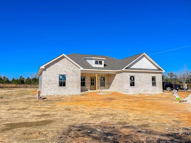 view of back of property