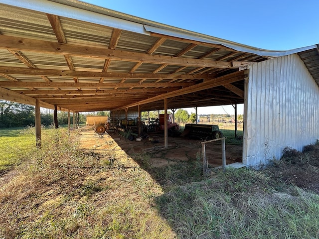 view of vehicle parking