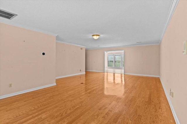 105 Christen Ln, Dothan, AL 36305 - unfurnished room with baseboards, crown molding, and light wood-style flooring