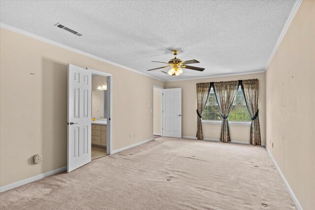 105 Christen Ln, Dothan, AL 36305 - empty room with light colored carpet, visible vents, and ornamental molding