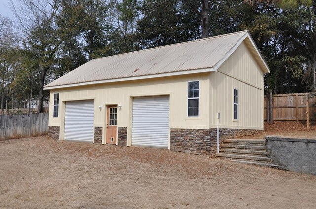 rear view of house with french doors