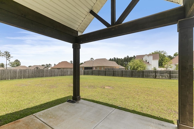 114 Bozeman Way, Dothan, AL 36305 - view of yard featuring a patio area and a residential view