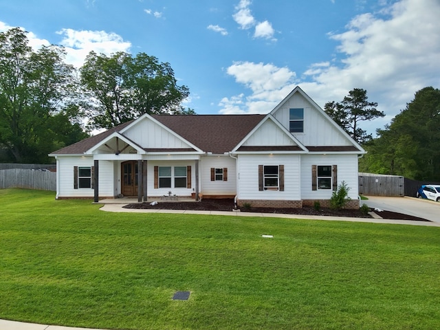 212 Neenan Dr, Enterprise, AL 36330 - modern farmhouse style home with board and batten siding and roof with shingles