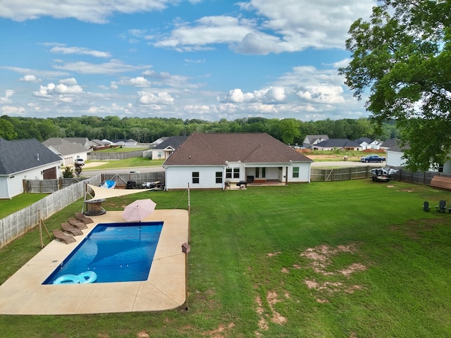 212 Neenan Dr, Enterprise, AL 36330 - view of pool with a patio and a residential view