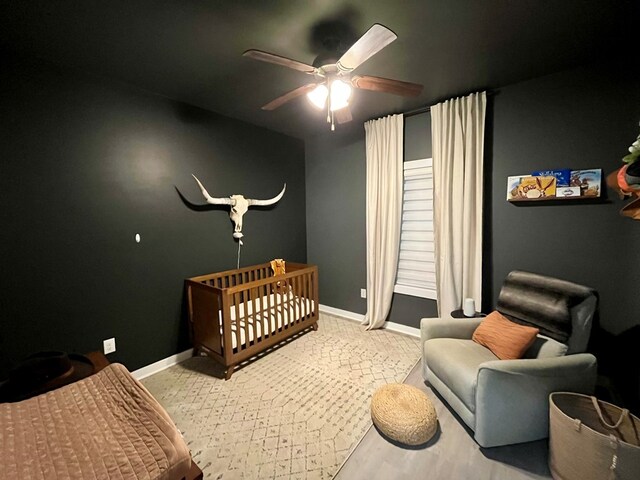 212 Neenan Dr, Enterprise, AL 36330 - bedroom with baseboards and ceiling fan