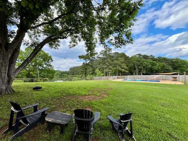 212 Neenan Dr, Enterprise, AL 36330 - view of yard with a water view