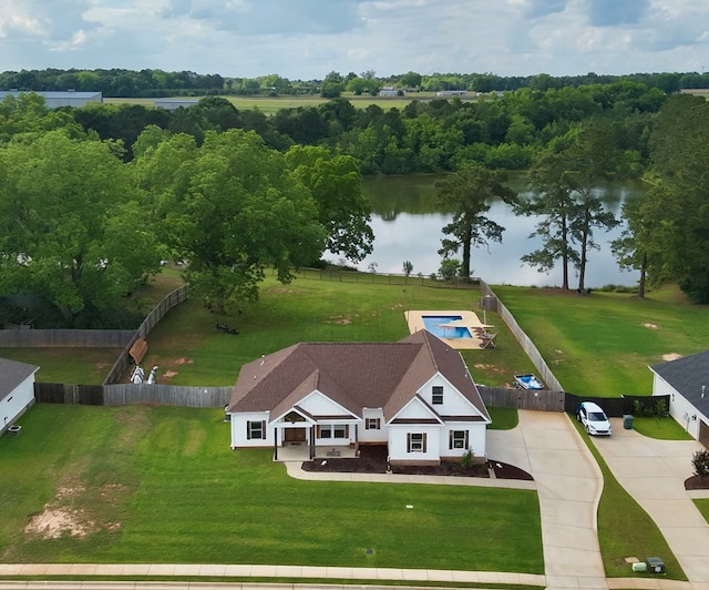 212 Neenan Dr, Enterprise, AL 36330 - view of subject property featuring a large body of water and a tree filled landscape