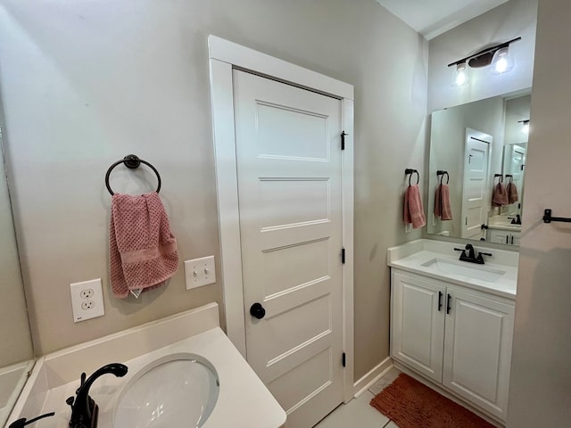 212 Neenan Dr, Enterprise, AL 36330 - bathroom featuring vanity and tile patterned floors