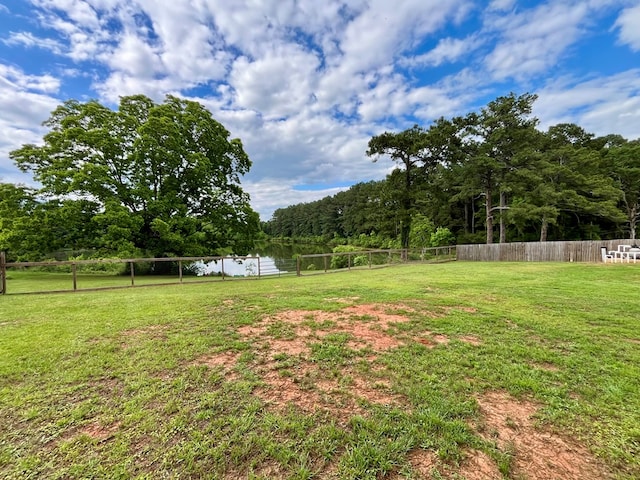 212 Neenan Dr, Enterprise, AL 36330 - view of yard with a water view