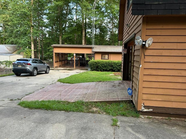 555 Cove Rd, Abbeville, AL 36310 - view of vehicle parking featuring concrete driveway
