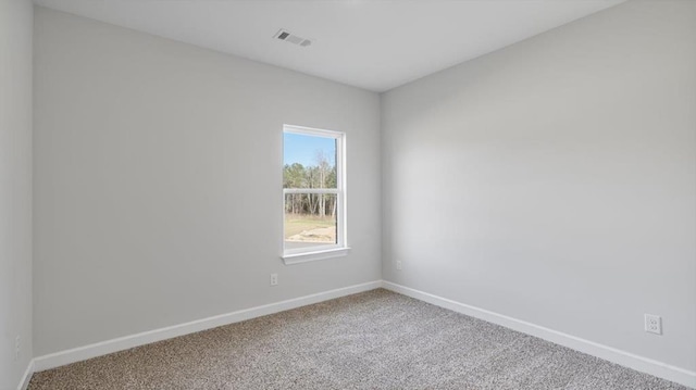 109 Creekridge St, Headland, AL 36345 - spare room with carpet, baseboards, and visible vents