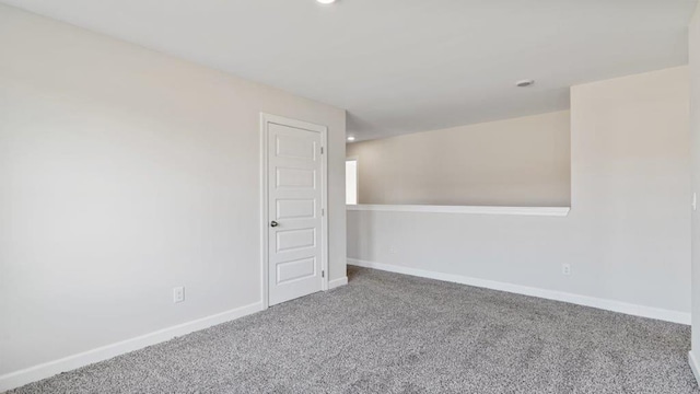 109 Creekridge St, Headland, AL 36345 - unfurnished room with baseboards, recessed lighting, and carpet