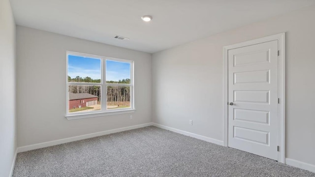 109 Creekridge St, Headland, AL 36345 - carpeted spare room with baseboards and visible vents