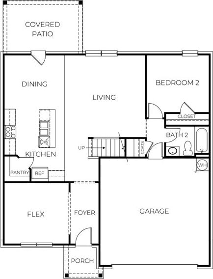 109 Creekridge St, Headland, AL 36345 - plan