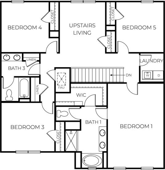 109 Creekridge St, Headland, AL 36345 - plan
