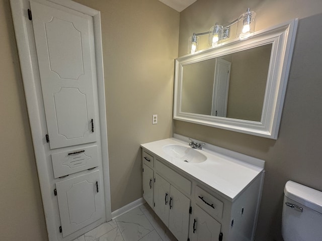 411 Kentworth Dr, Dothan, AL 36301 - bathroom with vanity and marble finish floors