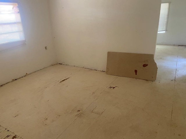 view of empty room