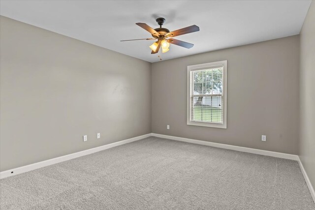 102 Tumbleweed Dr, Enterprise, AL 36330 - empty room featuring a ceiling fan and carpet flooring