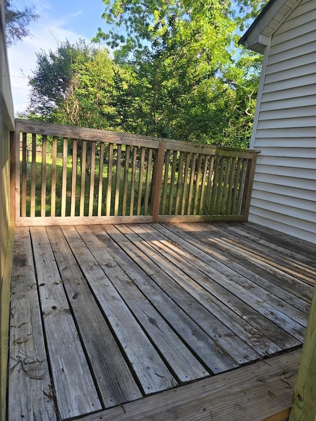 view of deck
