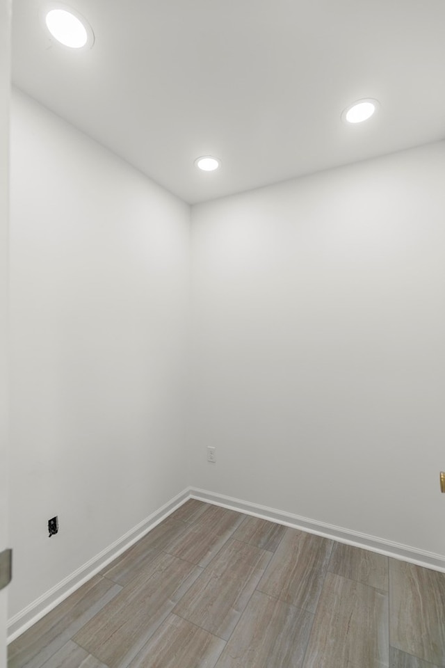 1700 Randall Rd, Dothan, AL 36303 - unfurnished room featuring light wood finished floors, baseboards, and recessed lighting
