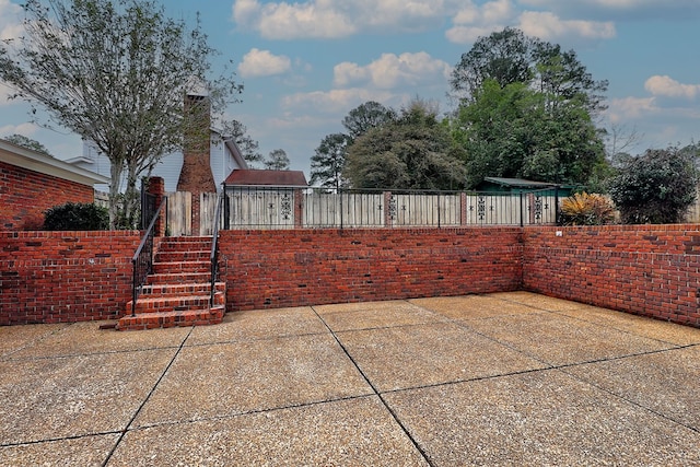 view of patio