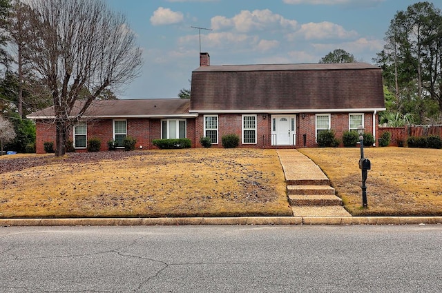 view of front of house