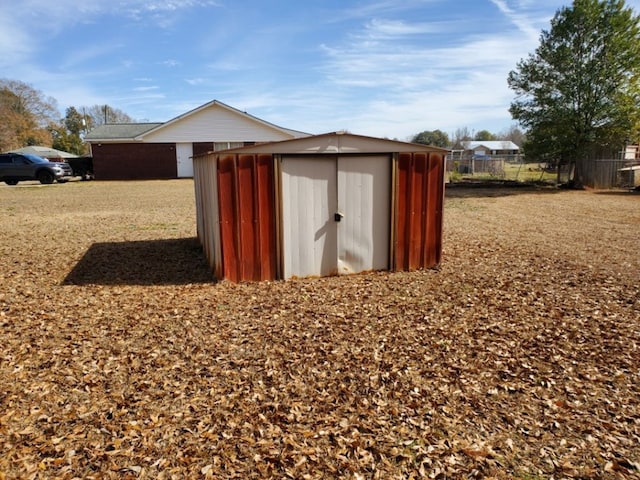 view of outdoor structure