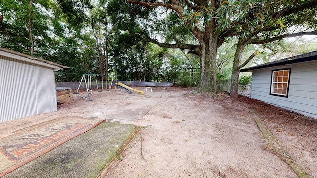 806 County Road 23, Skipperville, AL 36374 - view of yard with a playground