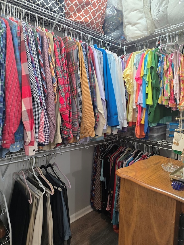 526 Ridgeland Rd, Dothan, AL 36301 - spacious closet with wood finished floors