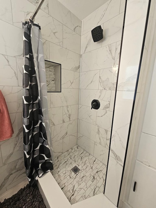 full bath with a stall shower