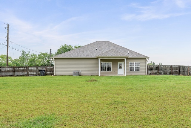 2045 Holland Rd, Newton, AL 36352 - rear view of property with central AC