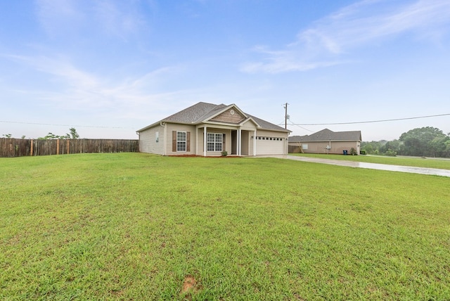 2045 Holland Rd, Newton, AL 36352 - ranch-style home with concrete driveway and an attached garage