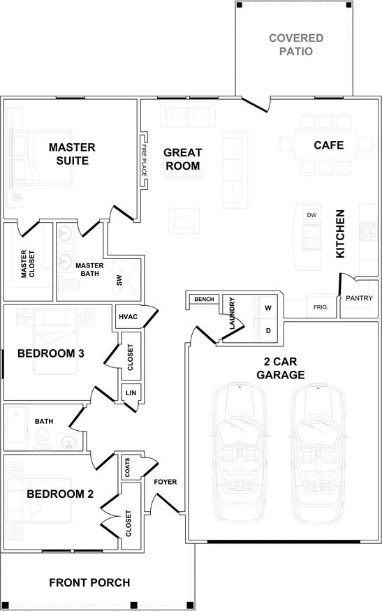 95 Jeter Dr, Midland City, AL 36350 - view of room layout