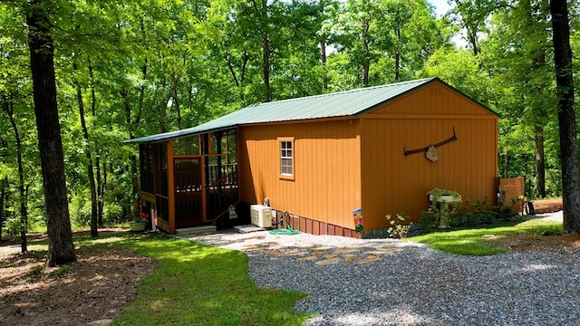 view of outbuilding with an outdoor structure