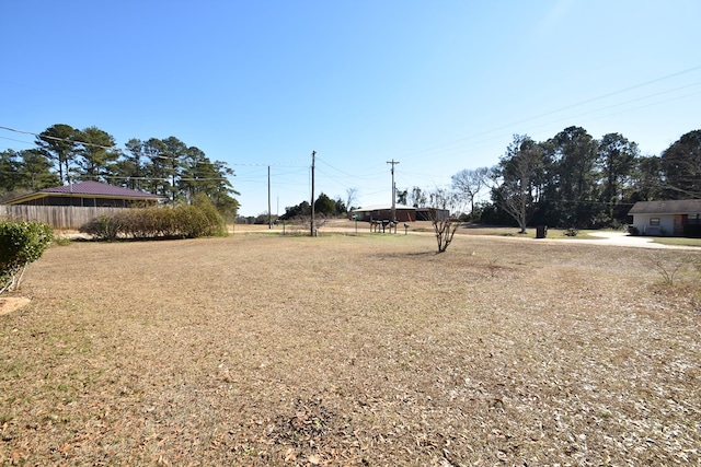 view of yard