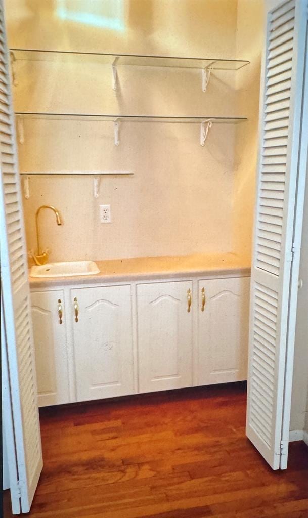 1222 E Main St, Ariton, AL 36311 - bar with dark wood-style floors