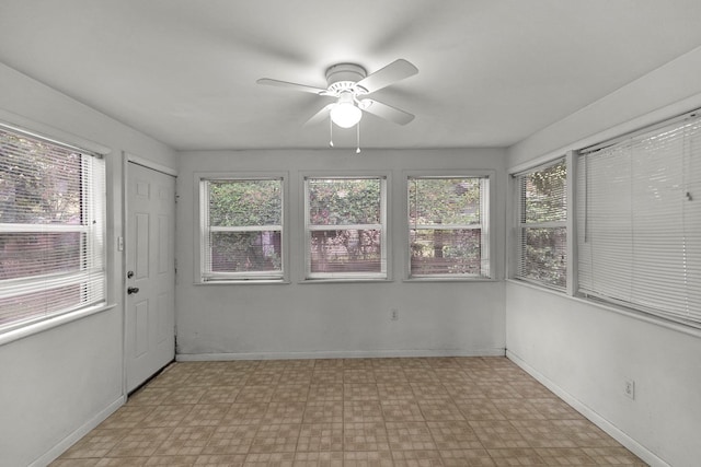 1104 Valley Forge Rd, Dothan, AL 36301 - unfurnished sunroom featuring tile patterned floors and baseboards