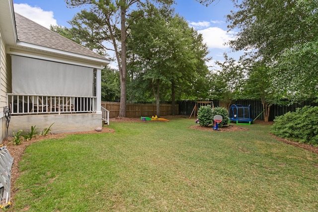 538 Orchard, Dothan, AL 36305 - fenced backyard with a playground