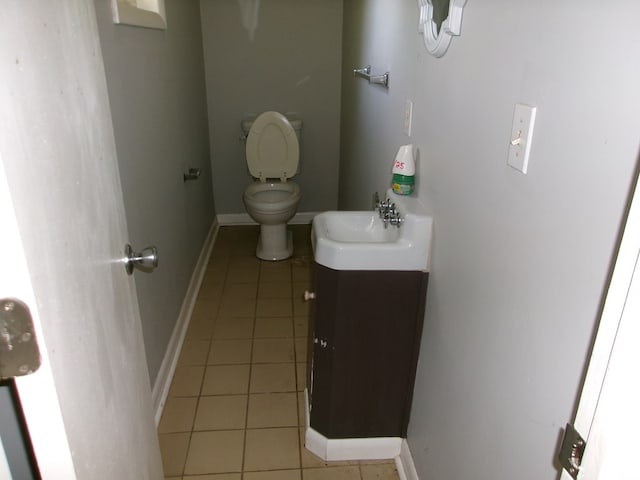 202 Cardinal Ln, Enterprise, AL 36330 - bathroom with tile patterned floors and vanity