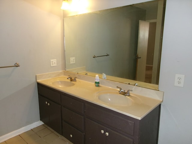 202 Cardinal Ln, Enterprise, AL 36330 - full bath with double vanity and tile patterned flooring